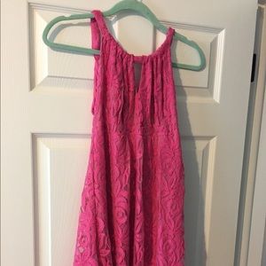 Pink lace dress - inc